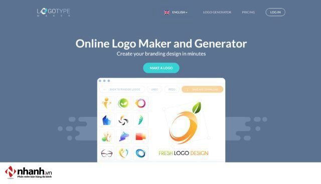 Phần mềm thiết kế logo miễn phí Logo Type Maker