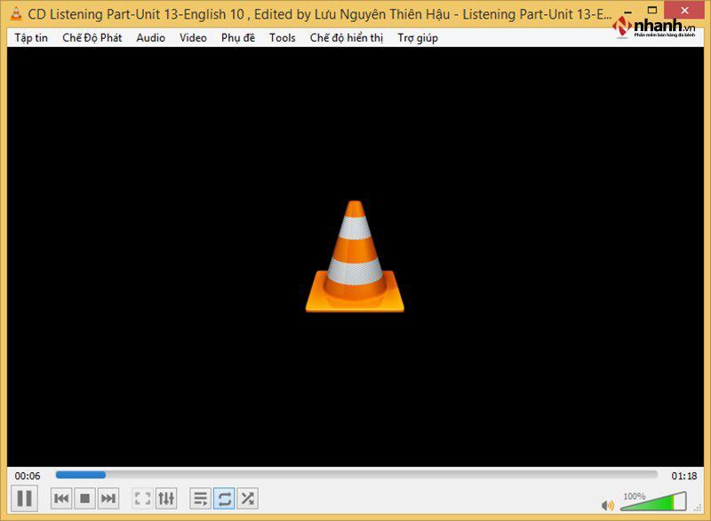 Phần mềm nghe nhạc VLC Media Player