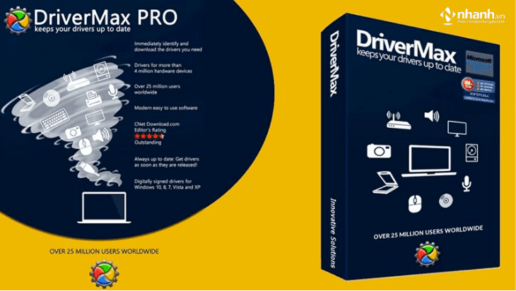 Phần mềm cập nhật driver tốt nhất DriverMax