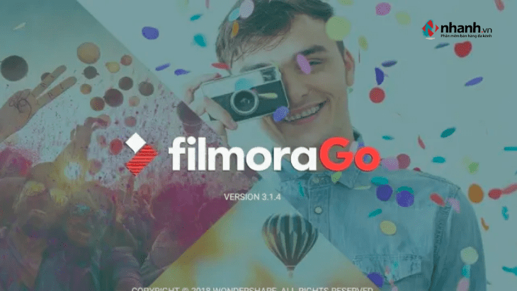 Phần mềm thêm nhạc vào video Filmorago