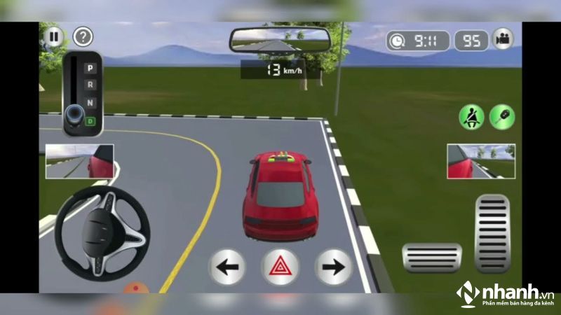 Phần mềm phần mềm thi bằng lái xe B2 của Thiên Tâm