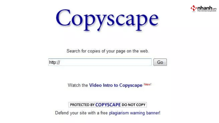 Phần mềm Kiểm tra đạo văn dễ dàng – Copyscape