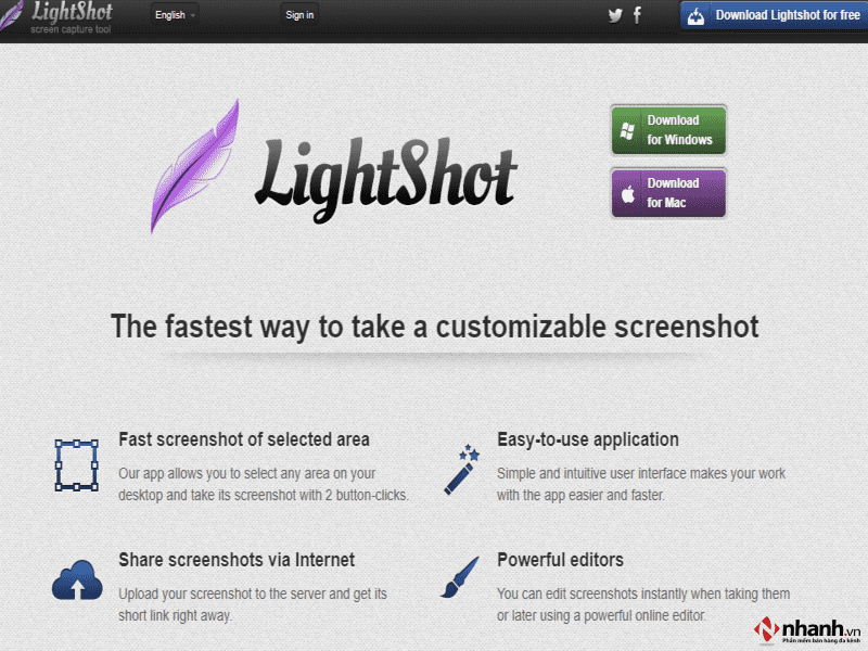 phần mềm chụp màn hình Lightshot