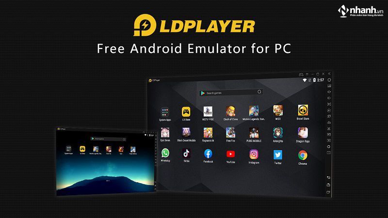 Phần mềm giả lập Android siêu nhẹ LDPlayer