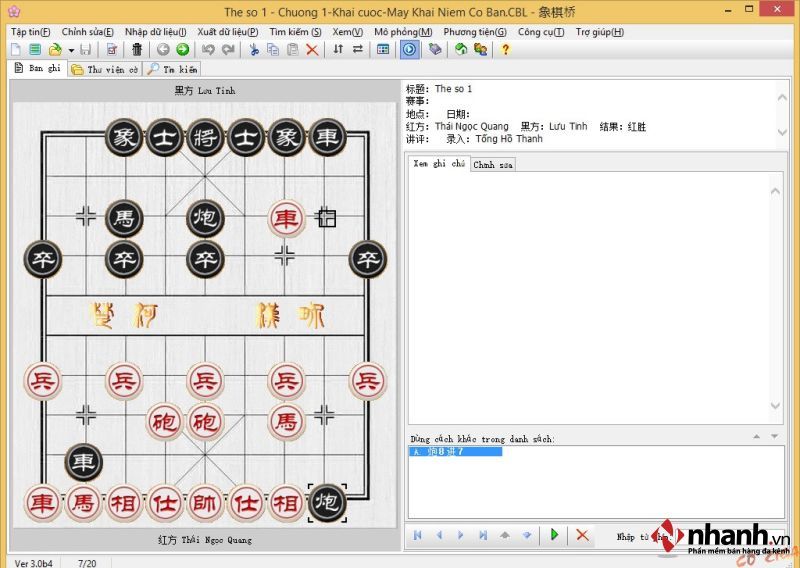 CCBridge là phần mềm chơi cờ tướng được rất nhiều cờ thủ chuyên nghiệp