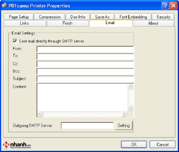 Phần mềm chuyển đổi file word sang pdf PDFcamp Printer