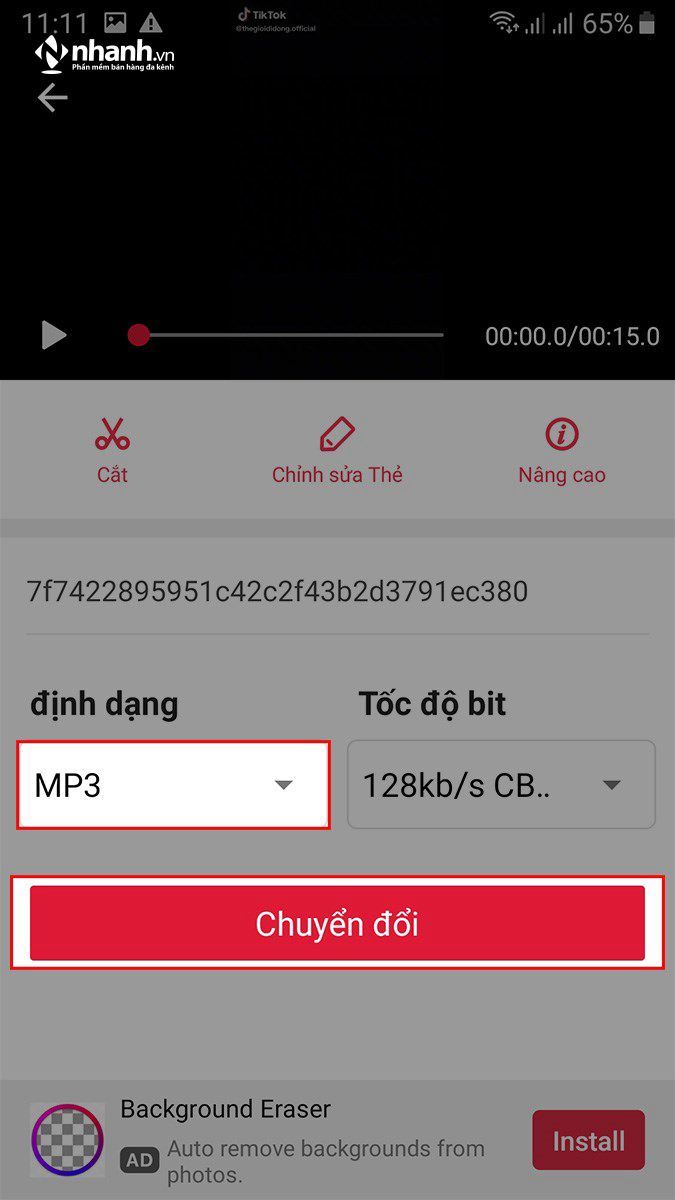 Tải âm thanh MP3 Converter