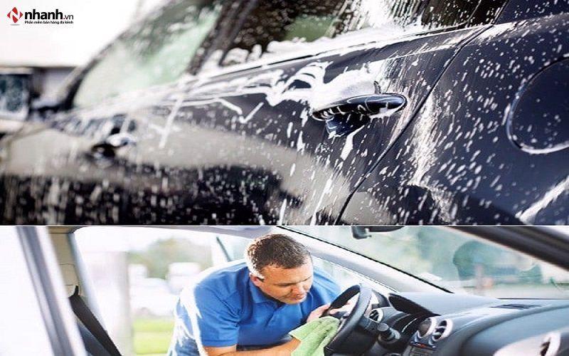 Quản lý nhân sự gara rửa xe ô tô