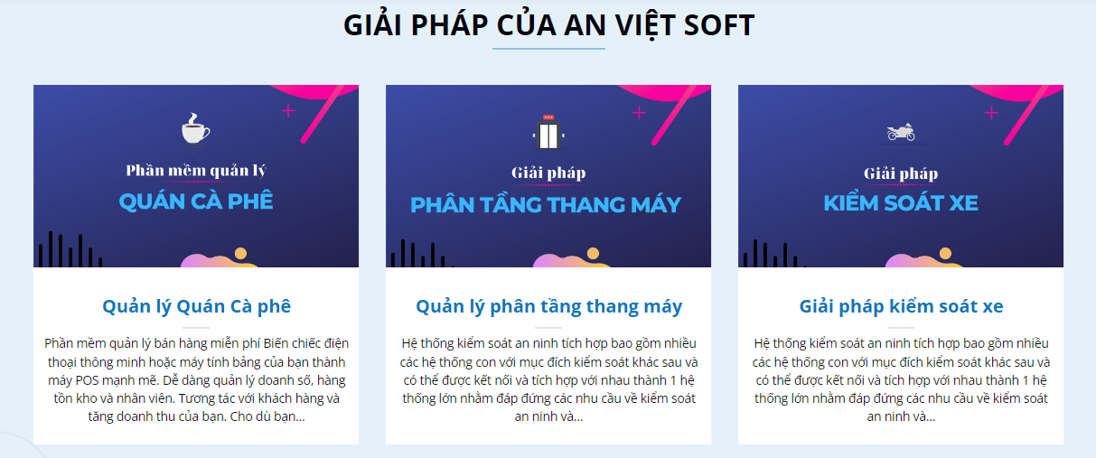 App quản lý bán hàng An Việt Soft