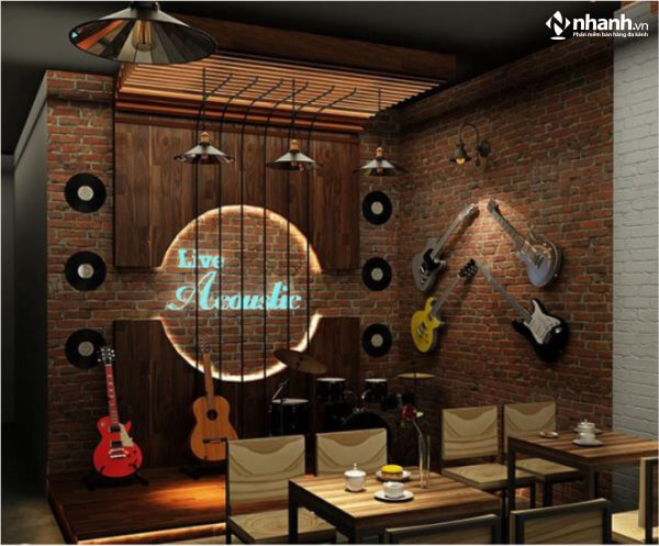 Mô hình quán cafe acoustic