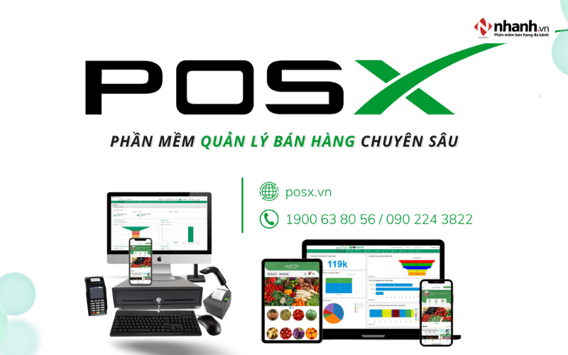 Phần mềm bán hàng kim khí PosX