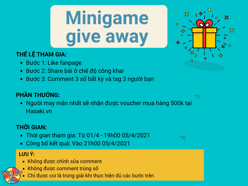 minigame give away