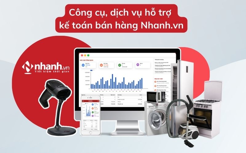 Công cụ, dịch vụ hỗ trợ kế toán bán hàng Nhanh.vn