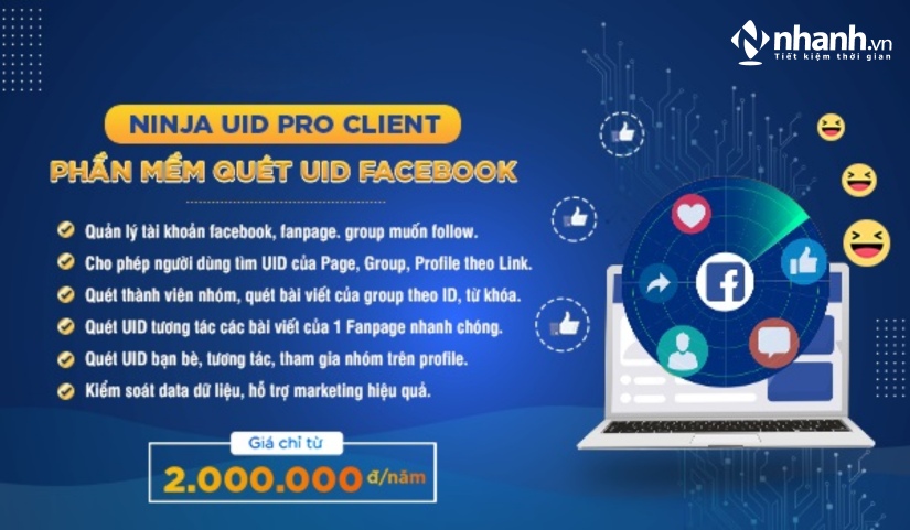 Phần mềm tìm kiếm khách hàng UID Pro