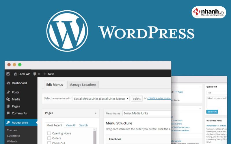Cách tạo website bằng WordPress