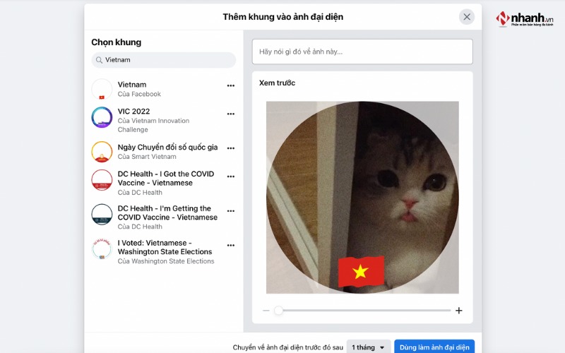 Thư viện khung ảnh đại diện Facebook