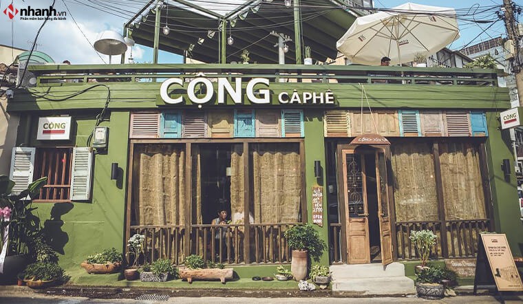 Thương hiệu cafe nhượng quyền - Cộng cà phê