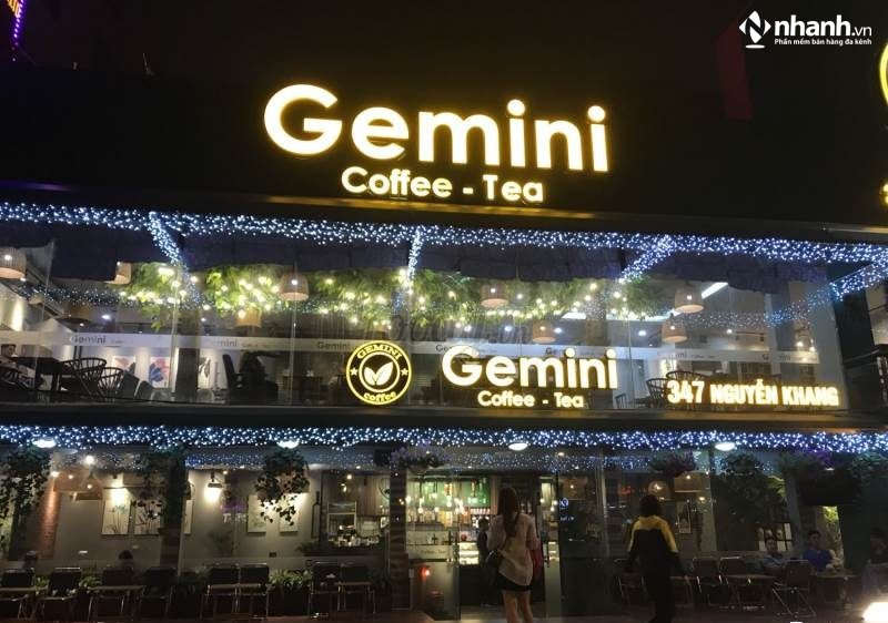 Thương hiệu cafe nhượng quyền - Gemini coffee