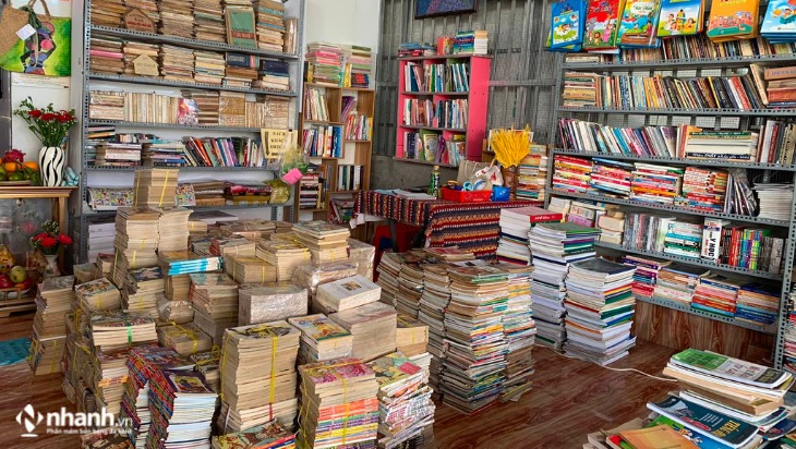 Mở cửa hàng bán sách cũ