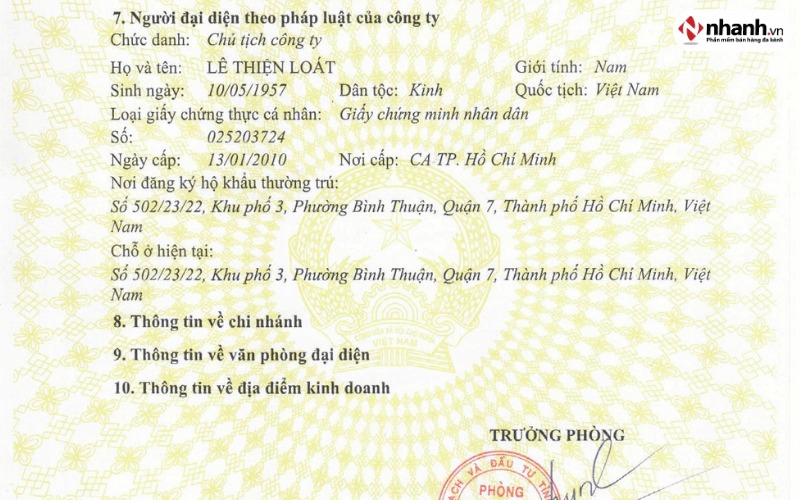 Bổ sung các loại giấy phép