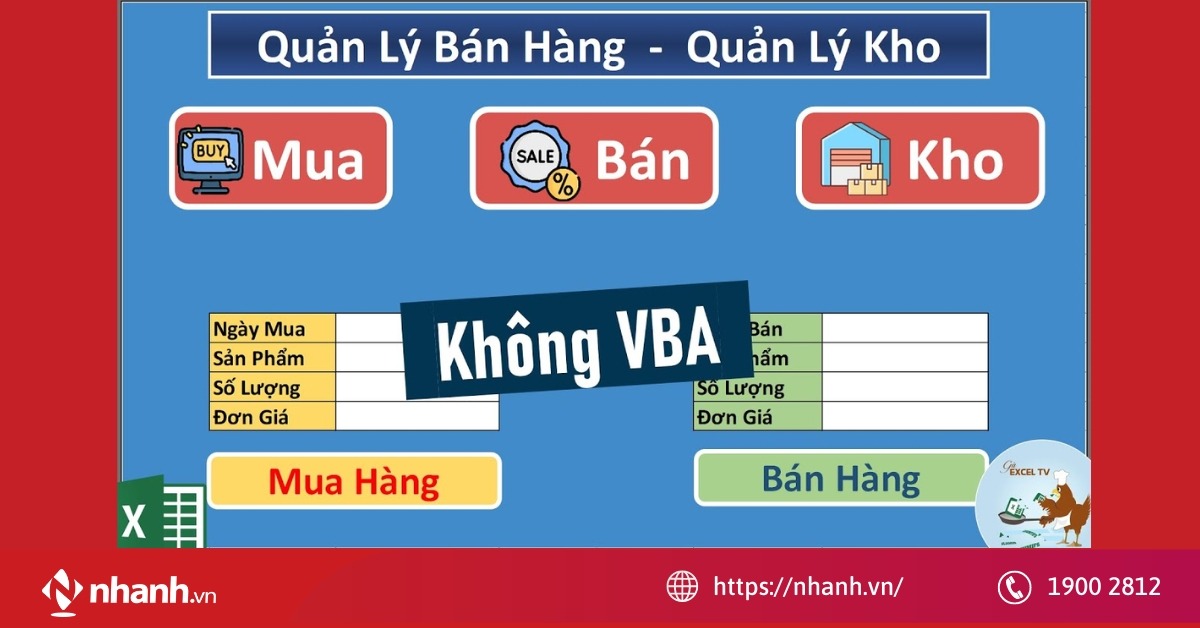 quản lý bán hàng - quản lý kho