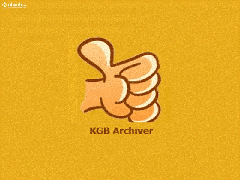Phần mềm giải nén KGB Archiver