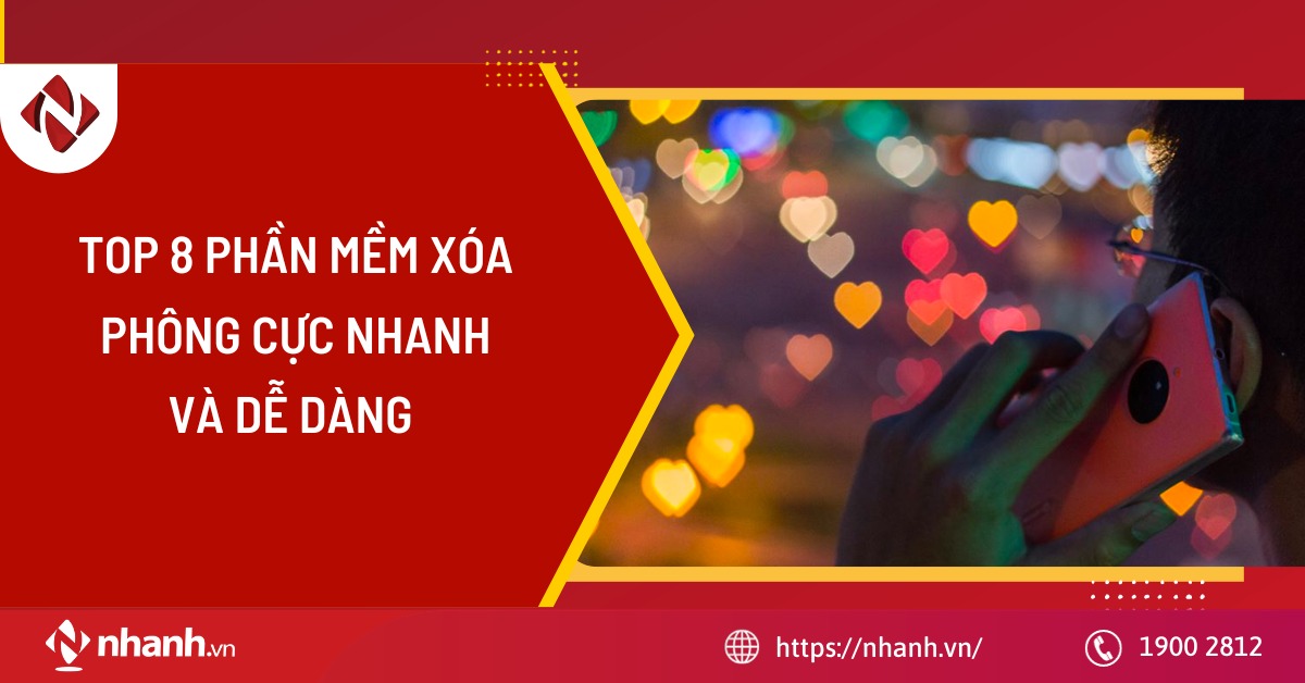 phần mềm xóa phông cực nhanh