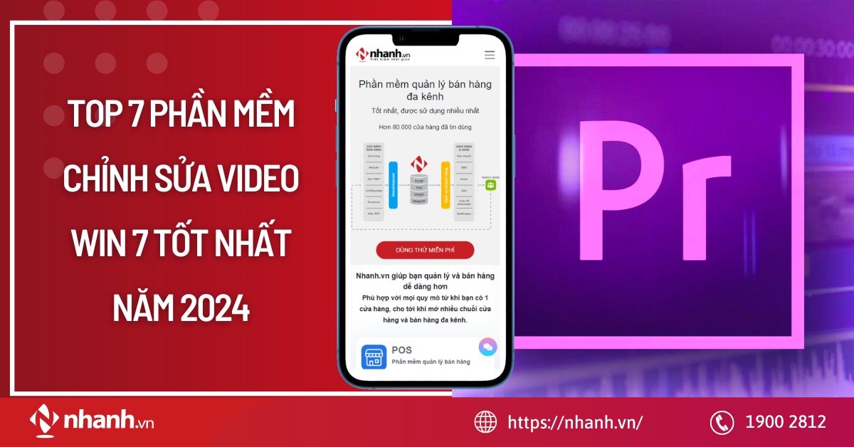 phần mềm chỉnh sửa video win 7