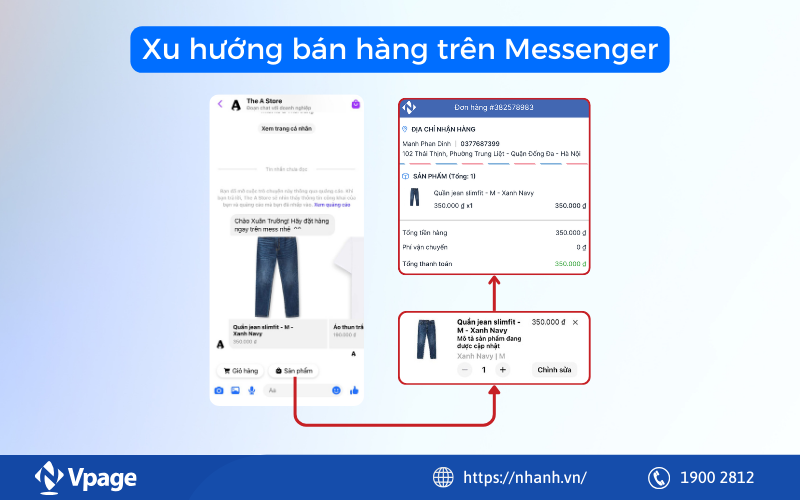 Xu hướng bán hàng trên Messenger