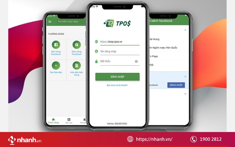 App quản lý doanh thu miễn phí TPos