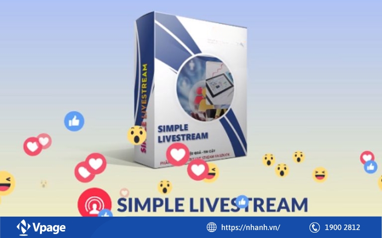 Phần mềm chốt đơn livestream Simple