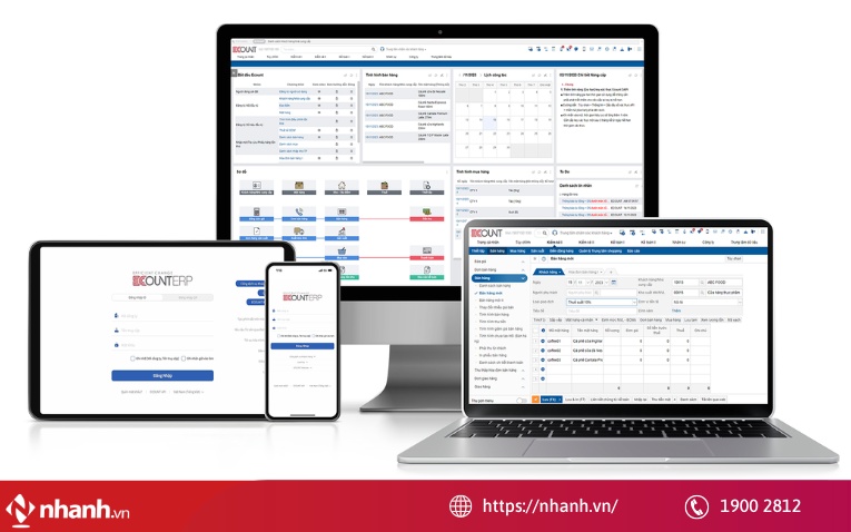 Phần mềm quản lý thu chi doanh nghiệp Ecount