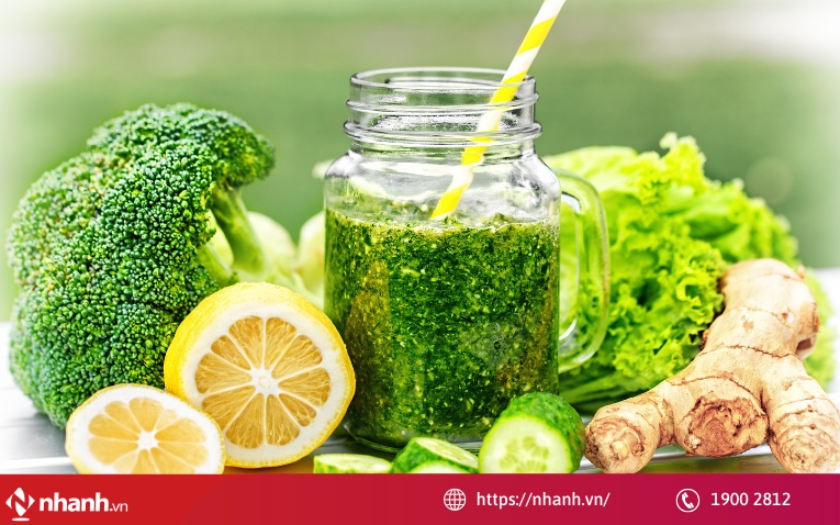 Kinh doanh thức uống, nguyên liệu detox cơ thể