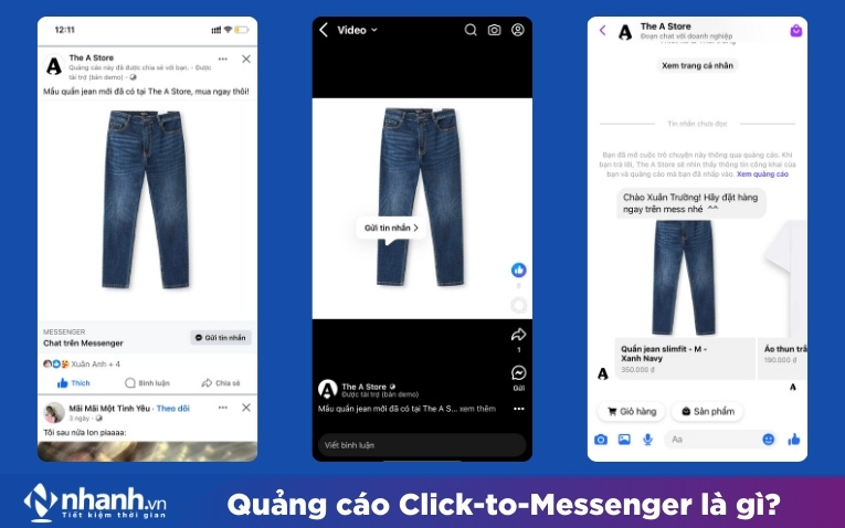 Quảng cáo Click-to-Messenger là gì?