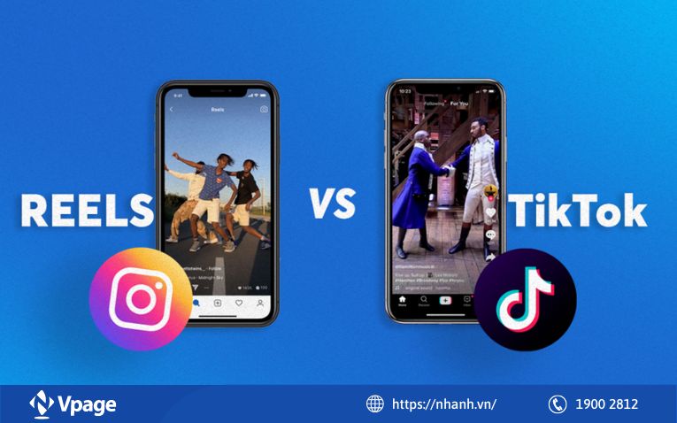 So sánh nền tảng Instagram Reels vs TikTok