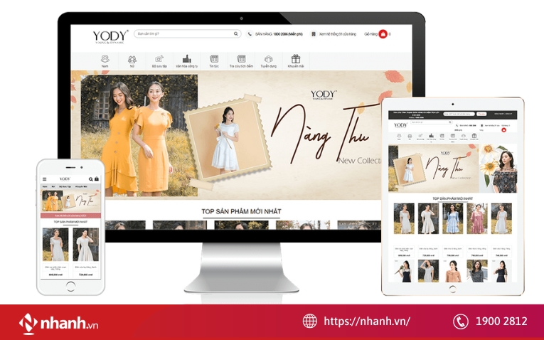 Bước 5. Xây dựng website hoặc trang bán hàng