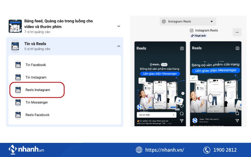 Chạy quảng cáo Instagram Reels
