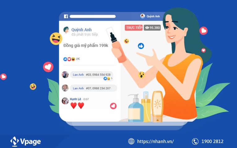 Phần mềm chốt đơn live Facebook dễ dùng Sapo