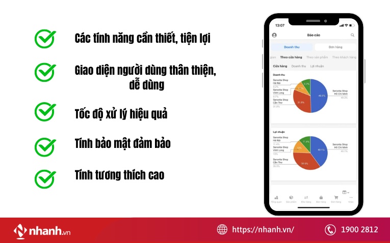 Chọn phần mềm quản lý đơn hàng trên điện thoại