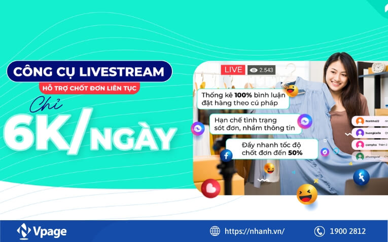 Phần mềm chốt đơn livestream UPOS