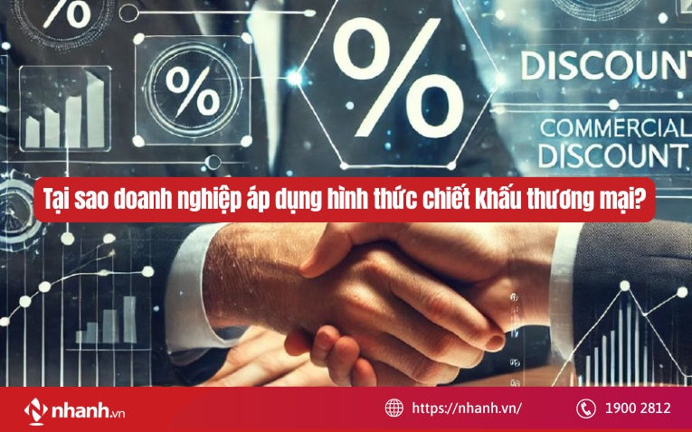 Tại sao doanh nghiệp áp dụng hình thức chiết khấu thương mại?