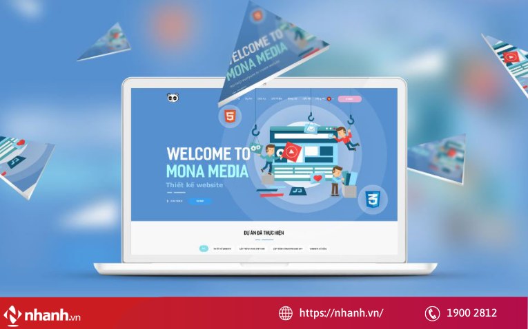 Công ty thiết kế website tại Cần Thơ Mona Media