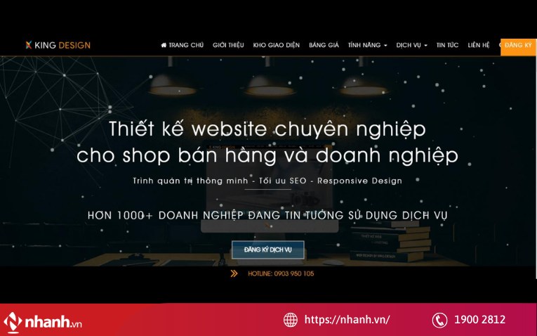 Thiết kế website Cần Thơ King Design