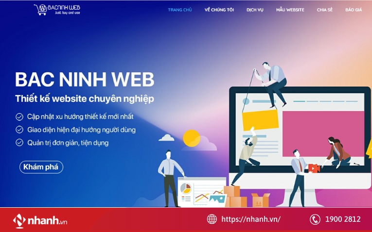 Bacninh Web - Đơn vị thiết kế website uy tín tại Bắc Ninh