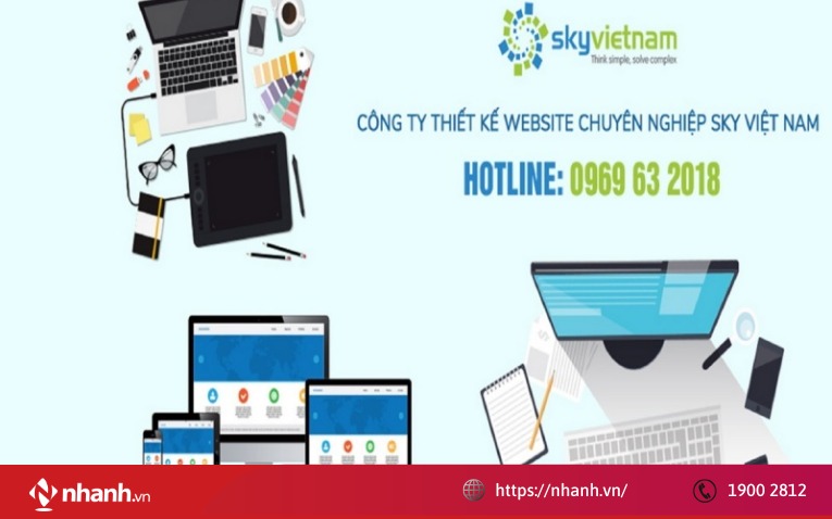 Sky Việt Nam - Thiết kế website chuyên nghiệp, đa lĩnh vực