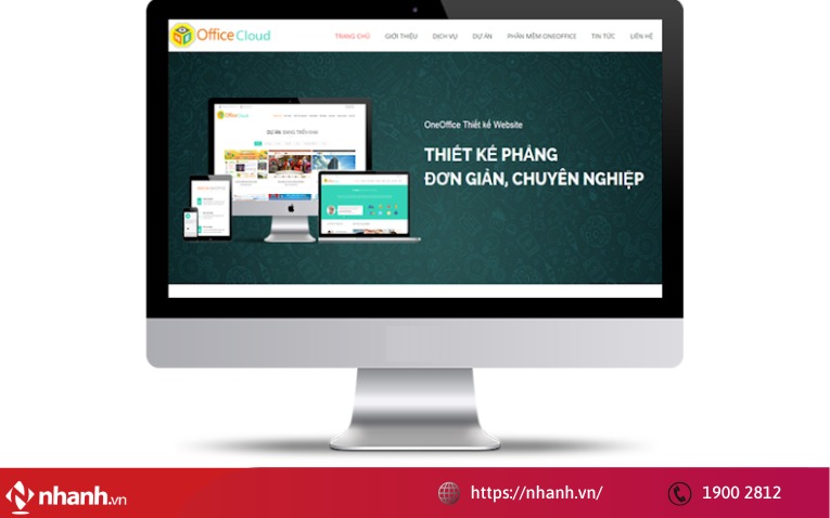 Thiết kế website Đà Nẵng OneOffice