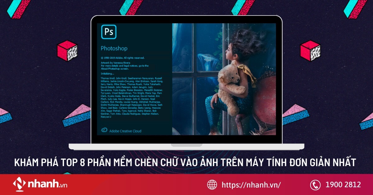 phần mềm chèn chữ vào ảnh trên máy tính