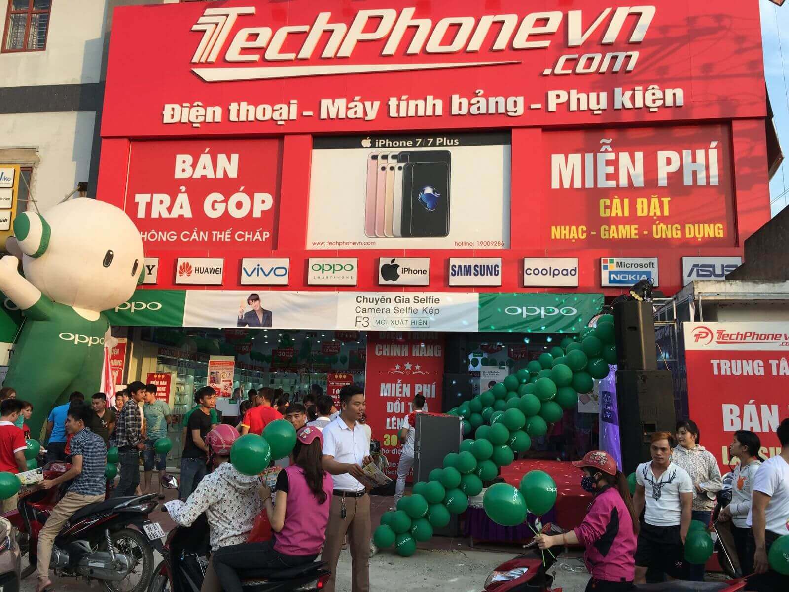 Hệ thống cửa hàng Techphonevn