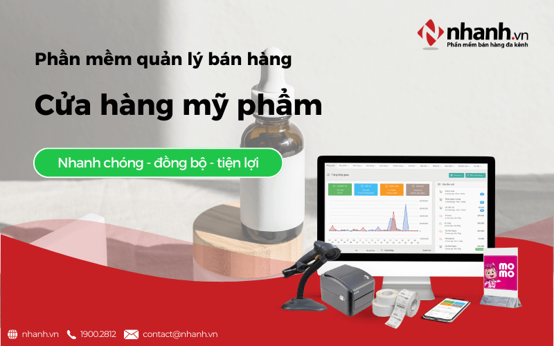 Phần mềm quản lý bán hàng mỹ phẩm Nhanh.vn