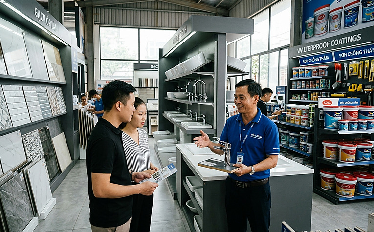 Xác định mặt hàng chủ lực của cửa hàng